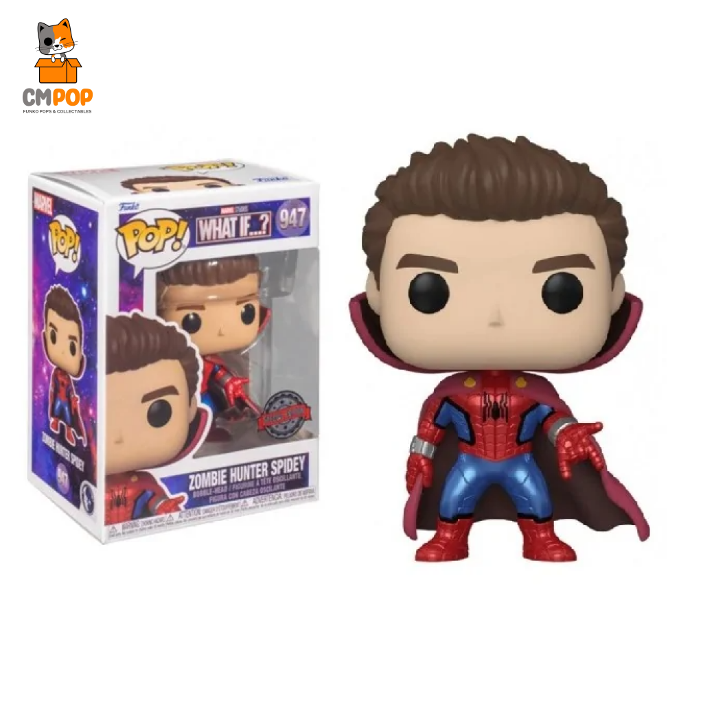 Zombie Hunter Spidey - #947 Funko Pop! Marvel What If? -Special Edition Pop