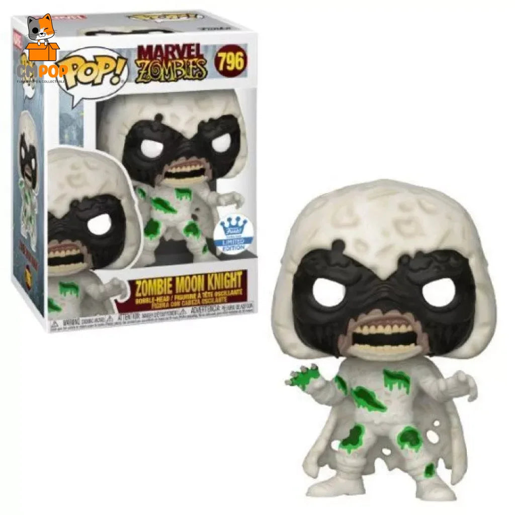 Zombie Moon Knight - #796 Funko Pop! Marvel Zombies Exclusive Pop