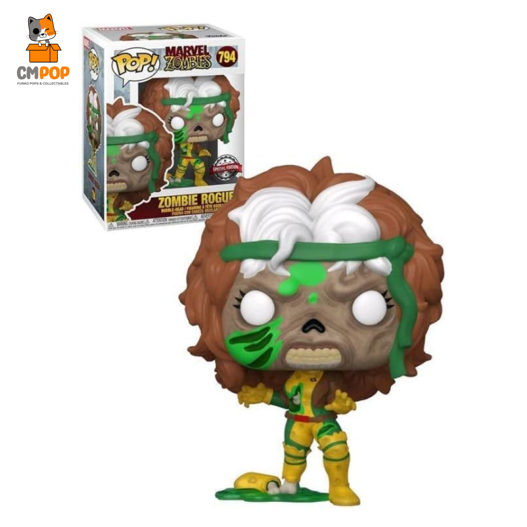 Zombie Rogue - #794- Funko Pop! Marvel Zombies Special Edition Pop