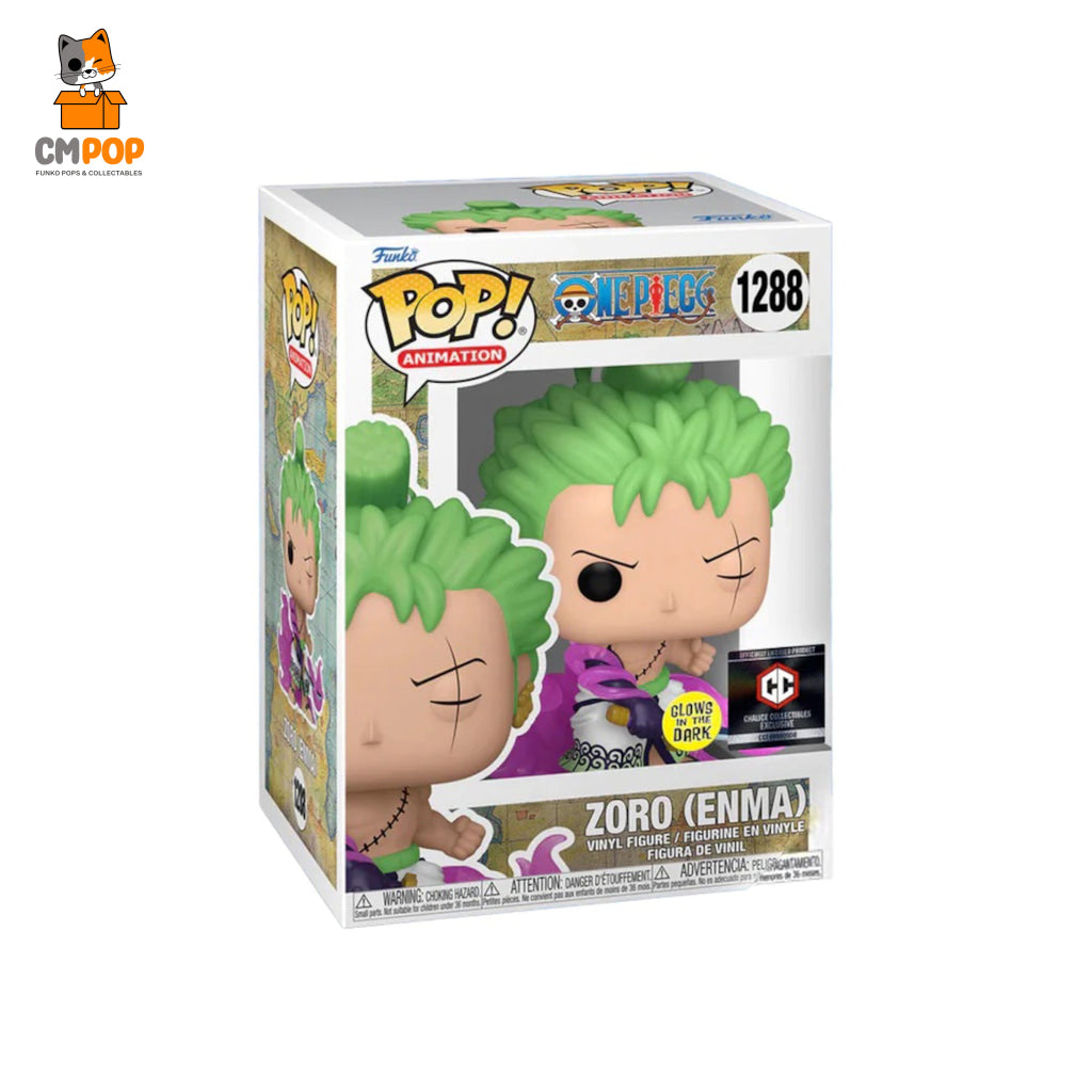 Zoro (Enma) - #1288 Funko Pop! One Piece Gitd Chalice Collectibles Exclusive Pop