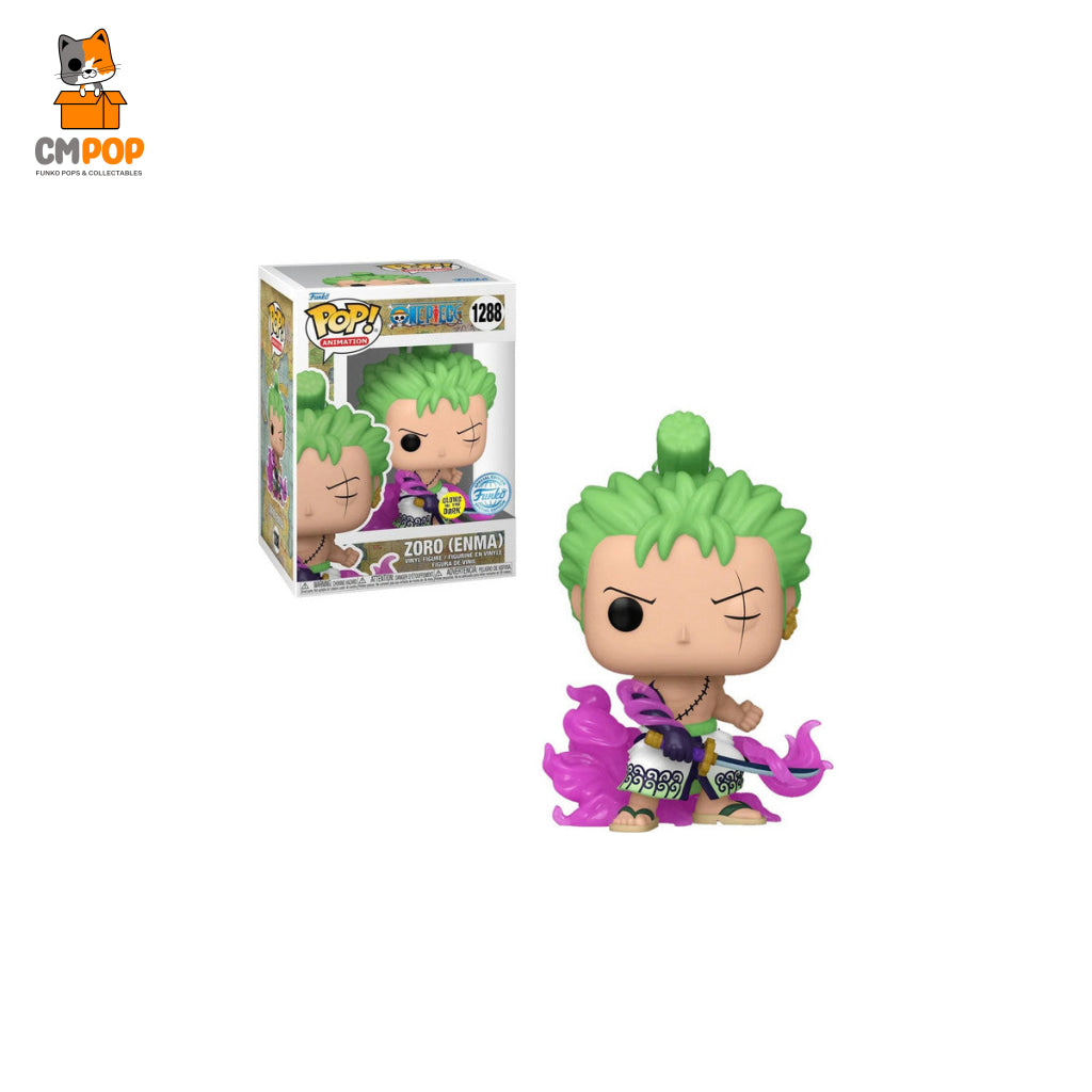 Zoro (Enma) - #1288 Funko Pop! One Piece Gitd Limited Edition Pop