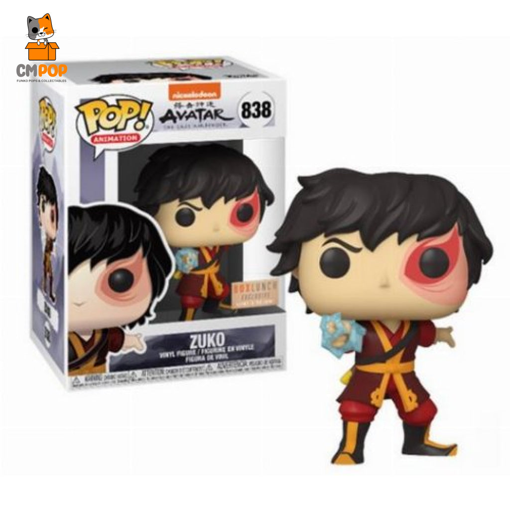 Zuko #838 - Funko Pop! Animation Avatar The Last Airbender Box Lunch Exclusive Pop